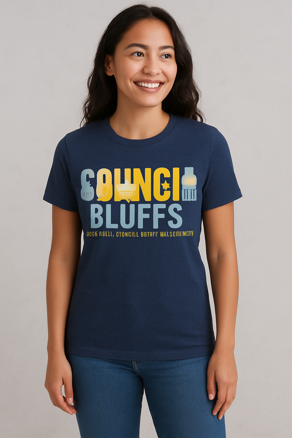 Council Bluffs T-Shirt – Loess Hills Pride & Iowa Heartland Tee | Rooted South Threads
